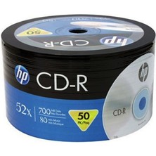Hp CRE00070-3 700MB Boş Cd-R 50'li Paket