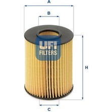 Ufı 2507700 - Yağ Filtresi Kağıt Tip Toyota Avensıs 2.0l 1ADFTV ADT250 06-08 2.2l 2AD-FTV ADT270 09- 2.0l 1AD-F Tv ADT270 08- / Rav4 2.2l 2AD-FTV ALA30 10- / Corolla Verso 2.2l 2ADFTV AUR10 06-08
