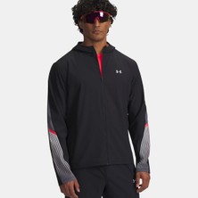 Under Armour Velociti Storm Hooded Erkek Siyah Kapüşonlu Ceket