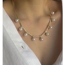 Çelik Incili  Kolye