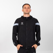 Hummel Flex Erkek Siyah Kapüşonlu Ceket