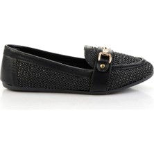 Siyah  Kadın Loafer Ayakkabı K01688011109