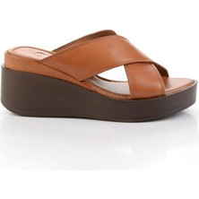 Taba Hakiki Deri Kadın Terlik K04359022203