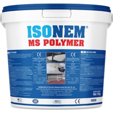 Isonem Ms Polymer %300 Elastik Su Yalıtım Malzemesi Beyaz 18 kg