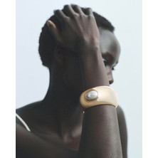 Çelik Inci Kelepçe Bileklik