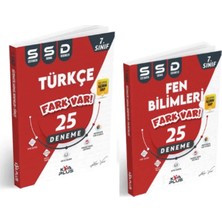 Koray Varol Yayınları 7.sınıf Türkçe - Fen Bilimleri 25'li Deneme