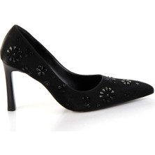 Siyah  Kadın Klasik Topuklu Ayakkabı K01565016638