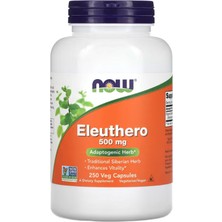 Now Foods, Eleuthero, 500 Mg, 250 Veg Capsules