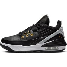 Nike Air Jordan Max Auro 5 Unisex Leather Basketball Shoes Hakiki Deri Basketbol Ayakkabısı Siyah