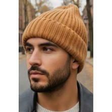 Tezzgelsin Erkek Yumuşak Dokulu Kalın Fitilli Soft Yünlü Bere