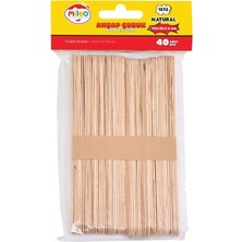 Mileo Ahşap Çubuk Kare 150X18X1.6MM Naturel 1832