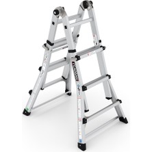 Çağsan 3x4 Basamaklı Telesky - Çok Amaçlı Katlanır Merdiven Ck250