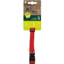 M-Pets Jolly Köpek Boyun Tasması Kırmızı M