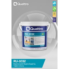 YEYKİM Quattro Quattro RU-1032 Elastomerik Su Yalıtım Malzemesi 20 KG Gri Renk İç ve Dış Mekan Kullanımı