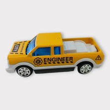 Küçük Metal Inşaat Araçları 7 cm - Pickup (Lisinya)