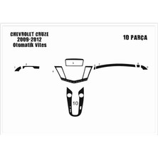 Chevrolet Cruze O.vites Konsol-Torpido Kaplama 2009 9 Parça Piano Black