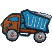 Aplike Ütü Ile Yapışan Kamyon Mavi Arma 2x3 cm