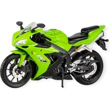 1:12 Ölçekli Model Motosiklet - Ducati - HX794-1- Yeşil (Lisinya)