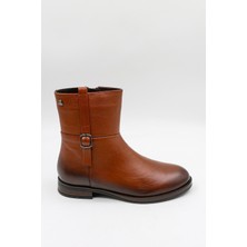 Venüs Kadın Hakiki Deri Trok Detaylı Western Bot 2552701K - Taba - 36