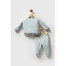 U.s.polo Assn Kız Bebek 2li Takım - Su Yeşili