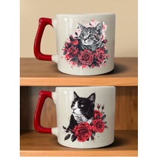 Kedili Kahve Bardağı - Anneler Günü Hediyesi, Doğum Günü Hediyelikleri