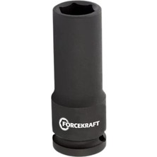 Forcekraft 1/2 Altı Köşe Havalı Derin Lokma 19 mm