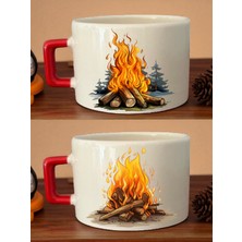 Kamp 2'li Kahve Fincanı - Sevgililer Günü Hediyesi , Sevgiliye Alınabilecek Hediyeler