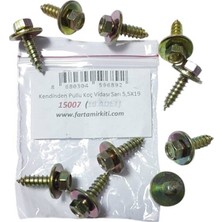 Kendinden Pullu Koç Vidası Sarı 5,5X19 (10 Adet) 15007