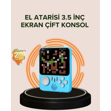 Sepetim Tv Bağlantılı Çift Oyunculu Şarjlı Retro Gamepad Seti