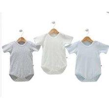 Caramell Renkli Erkek Bebek Body 3 Lü - Caramell - Mavi - 9-12 Ay