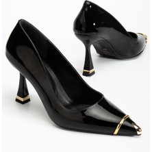 Suins Clove Model Kadın Topuklu Burnu Metal Detaylı Stiletto Ayakkabı