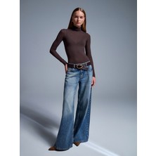 72065 %100 Pamuk Bol Paça Jean-Tint