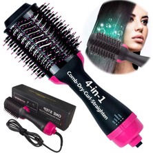 One Step Seramik Kaplama Uçlu Saç Düzleştirici Fırça ( Lisinya )