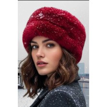 Tezzgelsin Kadın Kışlık Vegan Kürk Peluş Kalpak Şapka