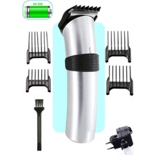 Gri Çok Fonksiyonlu Tıraş Cihazı, Pratik ve Şık Tasarım