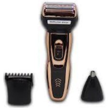 3'ü Bir Arada Saç ve Sakal Kesme Makinesi Beyaz, Pratik ve Güçlü Kullanım