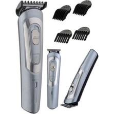 Gri 6112 Turbo-X Ayarlı Erkek Tıraş Makinesi, Profesyonel ve Çok Renkli Tasarım