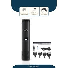 Şarjlı Çok Fonksiyonlu Saç ve Sakal Düzeltme Cihazı Siyah