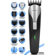 Erkek Bakım Seti, Siyah, Çok Fonksiyonlu ve Kaliteli Ürün