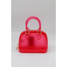 Kriste Bell Kadın Omuz Askılı Silikon Çapraz Çanta Kb 996 - Fuşya