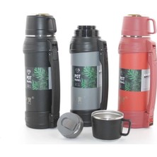 Paslanmaz Çelik Çift Katmanlı Termos 1.2 Lt ALK2312 ( Lisinya )