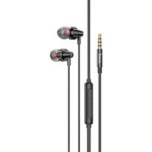 Hoco. M90 Delight 1.2m 3.5mm Dijital Mikrofonlu Kablolu Kulaklık - Siyah