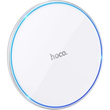 Hoco. Cw6 Pro Easy 15W 1m Kablosuz Magsafe Şarj Cihazı - Beyaz
