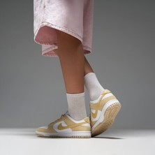 Nike Dunk Low Sarı Kadın Deri Sneaker Ayakkabı - FN7167-700