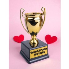 Altin Kalpli 23 cm Hediyelik - Anneye Alınacak Hediyeler, Kız Arkadaşa Hediye, Arkadaş Hediye