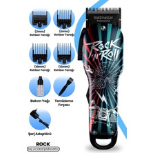 Hız Ayarlı Profesyonel Saç ve Sakal Şekillendirme Tıraş Makinesi, Siyah Renk