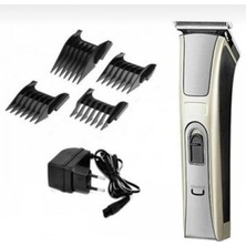 Saç ve Sakal Kesme Şarjlı Makinesi, T Bıçaklı, Beyaz Renkli, Kullanışlı ve Pratik Ürün