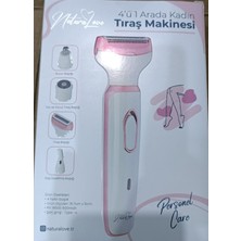 Beyaz Çok Fonksiyonlu Kadın Traş Makinesi, Rahat ve Güzel Kullanım