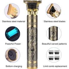 Renkli ve Hafif Çok Fonksiyonlu Saç ve Sakal Tıraş Makinesi, Pratik Kullanım