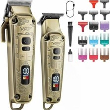 Yıkanabilir Profesyonel Sakal ve Saç Kesme Seti, Şarjlı ve Pratik Kullanım